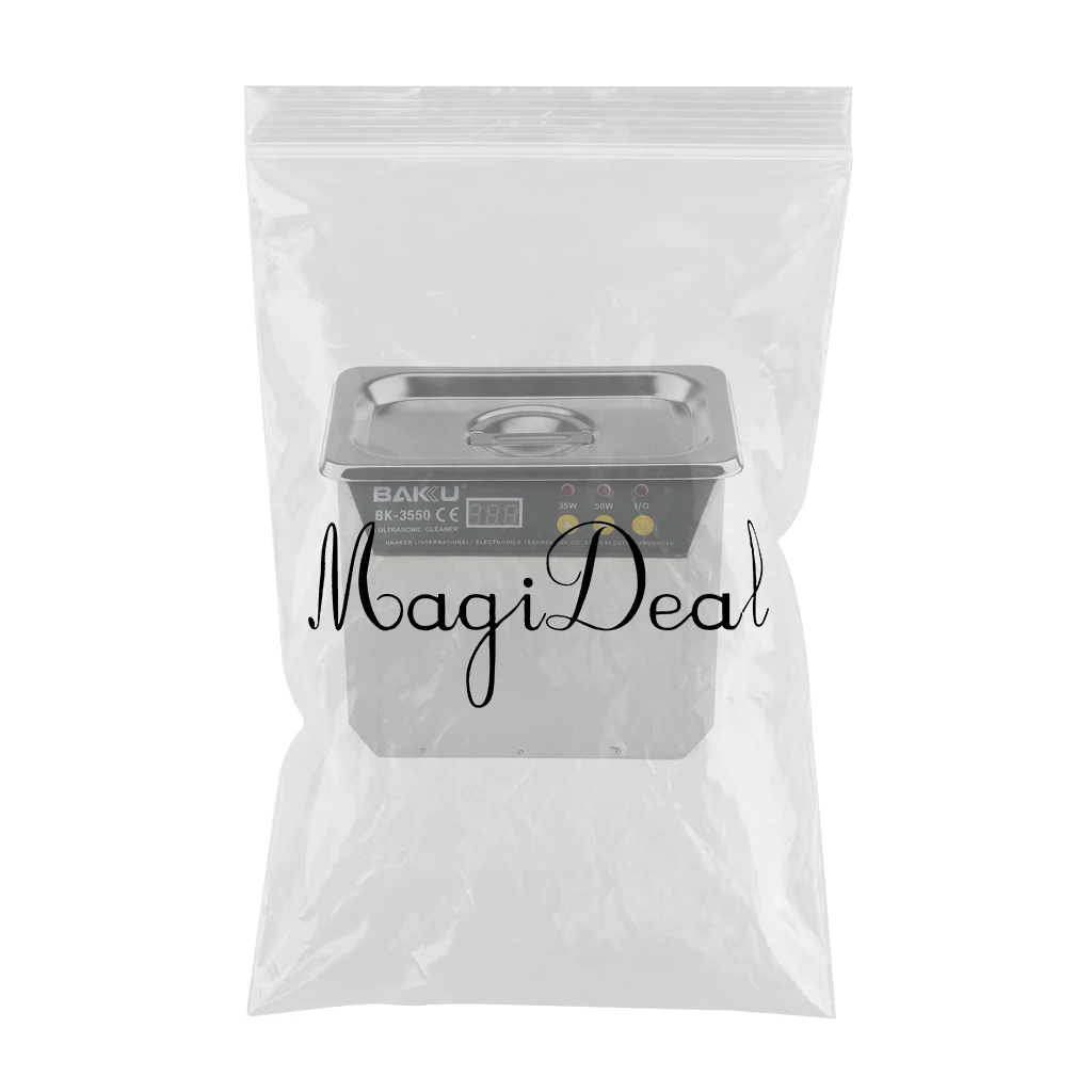 

Ultrasonic Jewelry Watch Cleaner Electronic Parts Cleaning Machine EU Plug