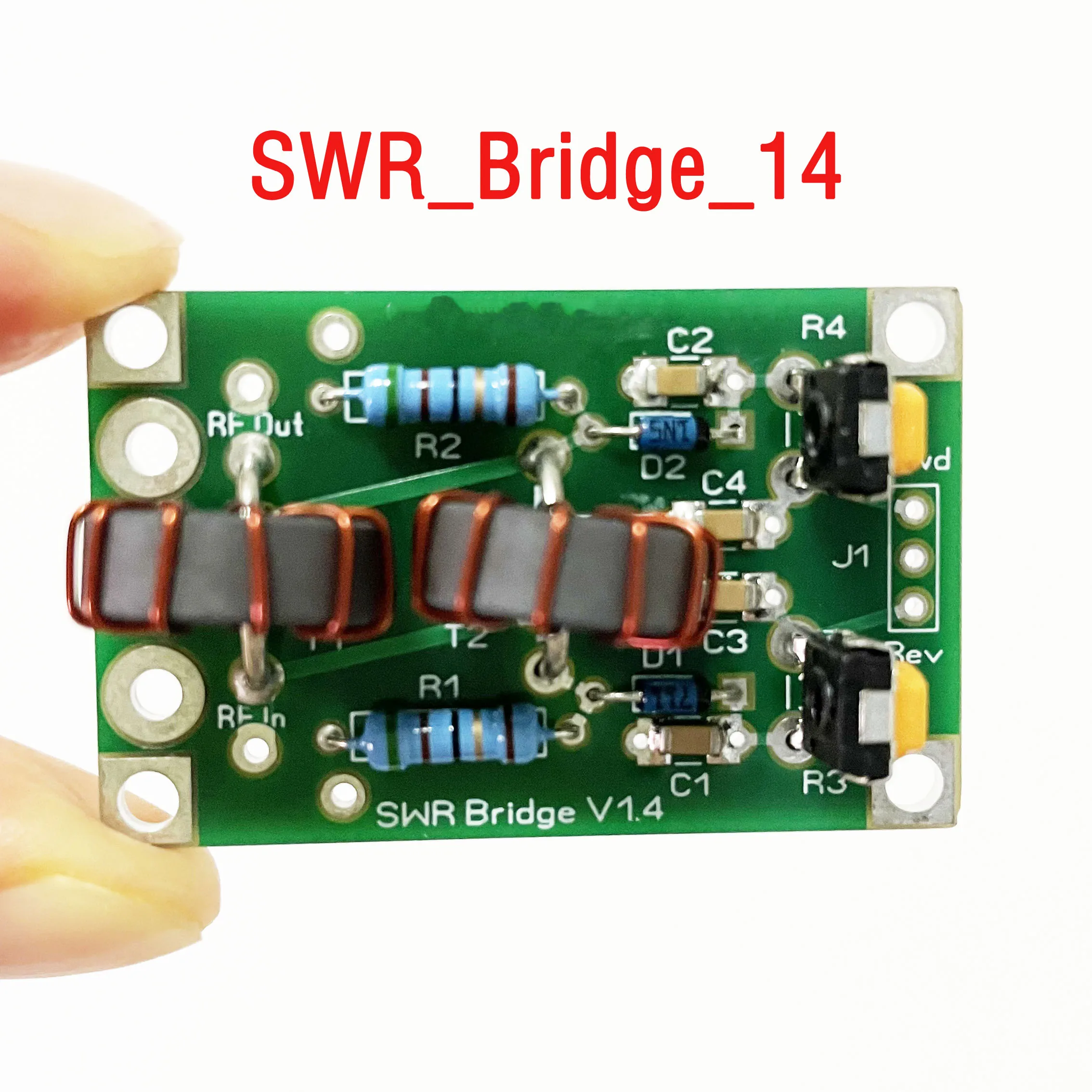 새로운 1.8M-30MHz 3.5-30MHz SWR 브리지 RF SWR 반사 풀 키트