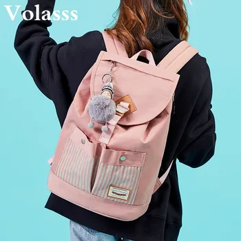 

Campus Trend Both Shoulders Backpack Girls College Student School Bags For Boys Bag Travel Mochila Escolar Mochilas Escolares
