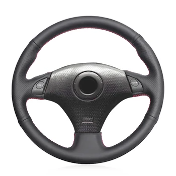 

Hand-stitched Black Artificial Leather Car Steering Wheel Cover for Toyota RAV4 1998-2003 Corolla 2001 Celica 1998-2005 MR2 2000