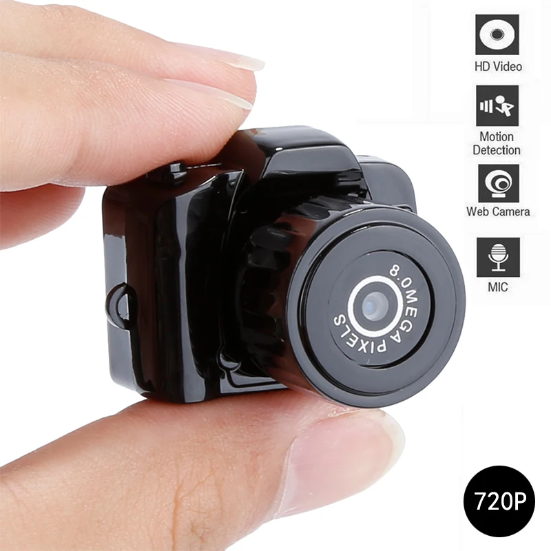 Новая мини камера Y2000 видеокамера HD 720P Micro DVR портативная веб рекордер