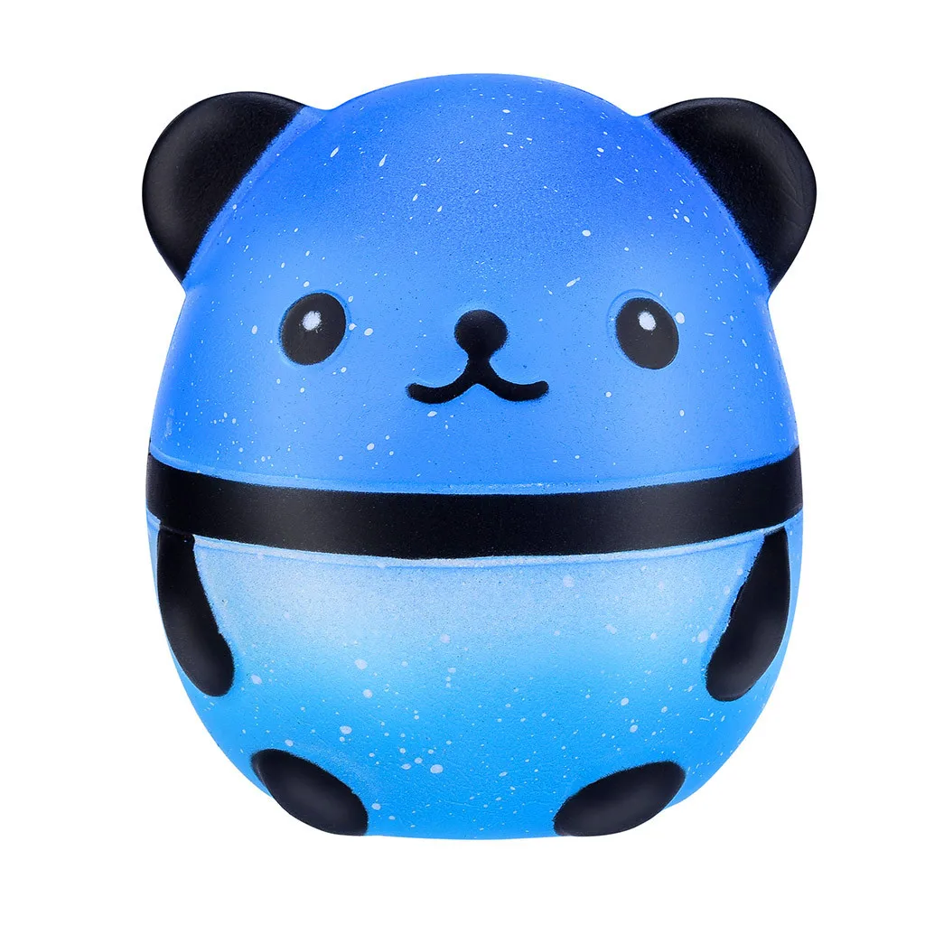 Squishies Galaxy Panda фрукты Ароматические медленно поднимающиеся сжимаемые игрушки для снятия стресса Пасхальный подарок для детей антистрессовая игрушка подарок