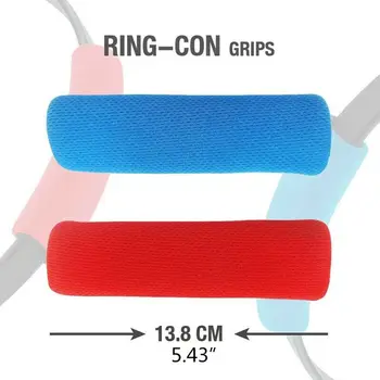 

1Set Adjustable Elastic Band Leg Fixing Strap Ring-Con Grips for NS Switch Games