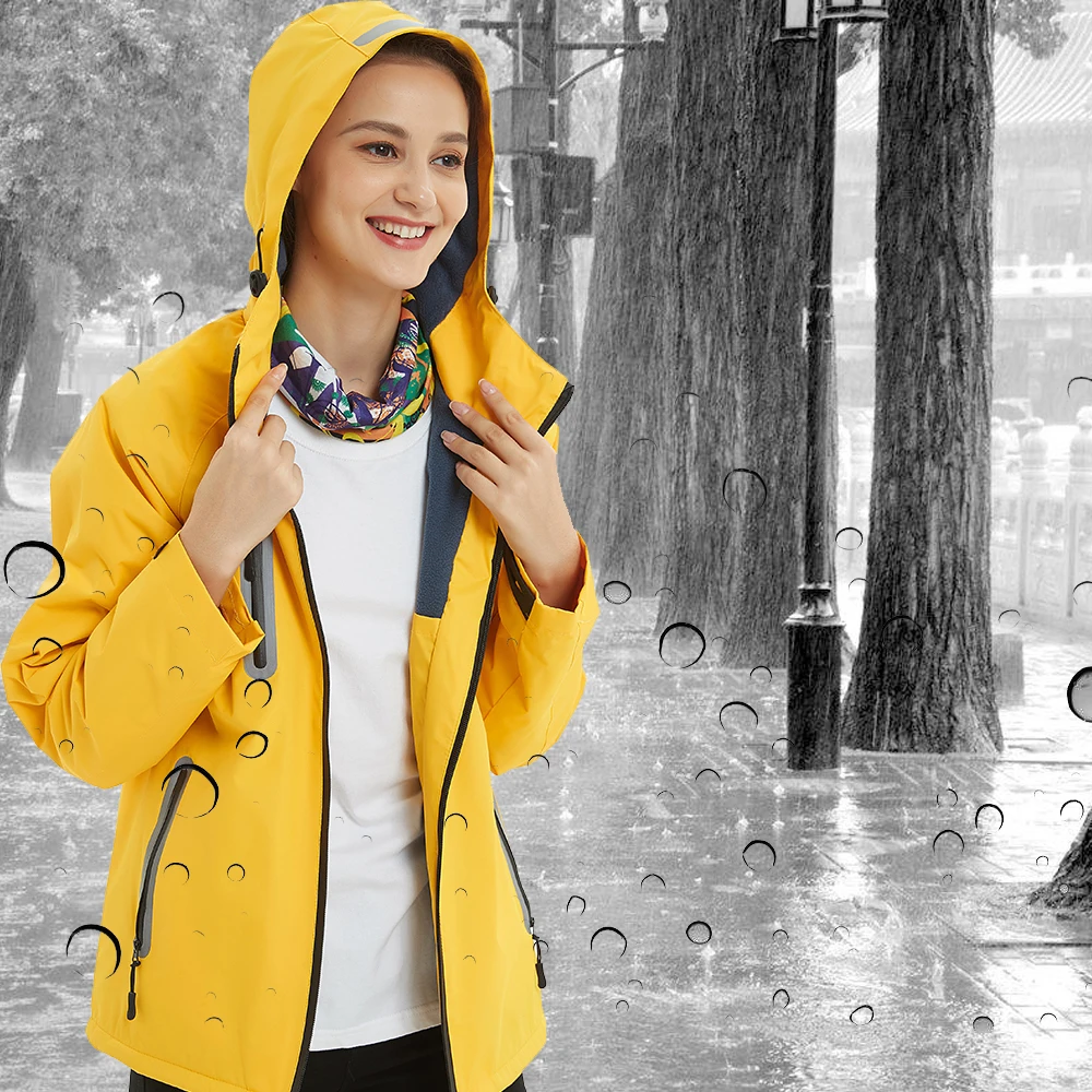 

WINNA Winter Warm Unisex Smart Constant Temperature Hooded Heating Jacket Waterproof And Windproof Outdoor Clothing Hiking Sking
