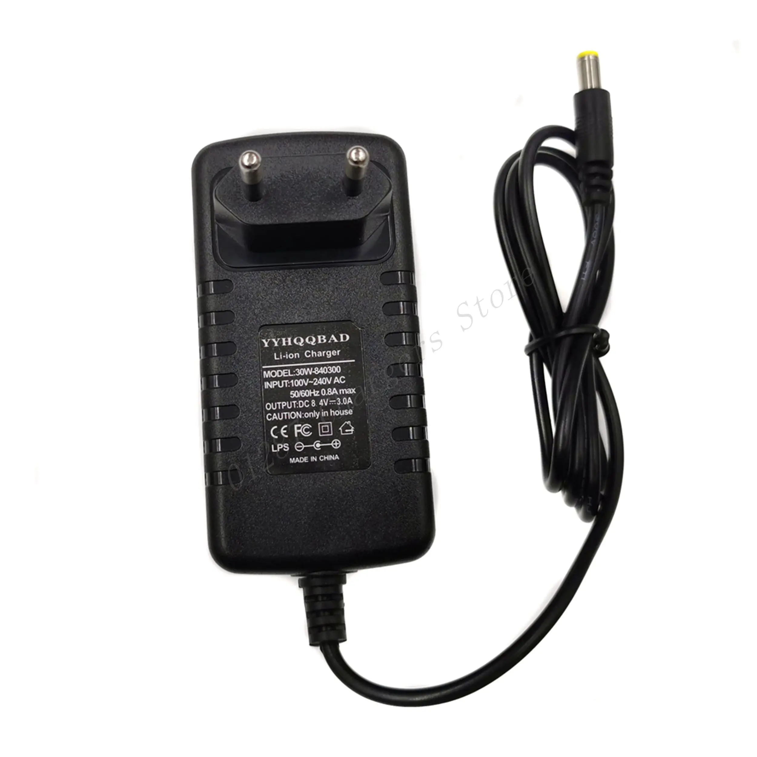 8.4V 3A 7.2V 7.4V 8.4V 18650 리튬 이온 리튬 포 배터리 5.5*2.1mm AC DC 전원 공급 장치 어댑터 충전기