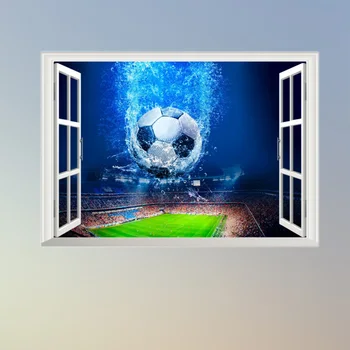 

Soccer Printed Wall Poster Hallway Bedroom Dormitory Ingenious Decoration Picture
