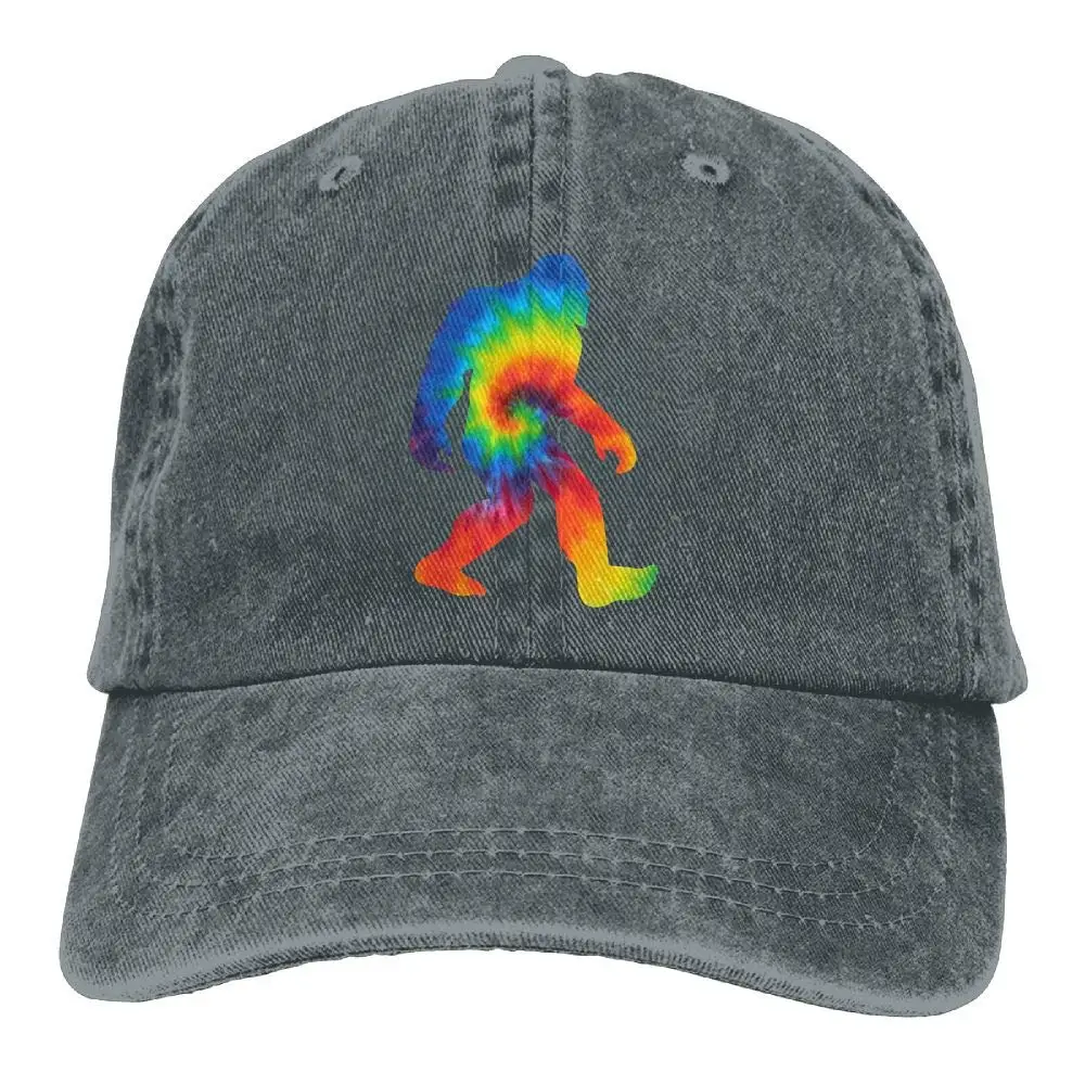 Sasquatch Bigfoot Tie Dye унисекс взрослая бейсболка ковбойская Кепка Snapback