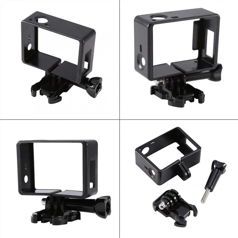 Чехол с боковой рамкой и базовым креплением для GoPro Hero 3, Hero 3+ и Hero 4, аксессуары для спортивной экшн-камеры