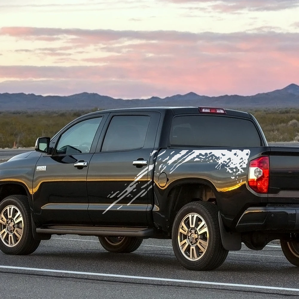 Car Door Side Stickers For Ford Ranger Raptor Nissan Frontier Navara Toyota Tundra Hilux Chevrolet Silverado Sierra RAM Pickup