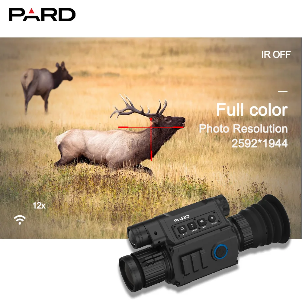 PARD NV008 цифровой прицел ночного видения Монокуляр охотничья камера для винтовки с лазерной указкой для охоты на открытом воздухе
