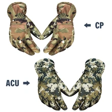 Уличные мотоциклетные перчатки, спортивные зимние перчатки для катания на лыжах, водоотталкивающие перчатки из флиса, термоперчатки для мужчин и женщин