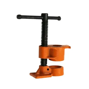 

Heavy Duty Pipe Clamp for Woodworking Wood Gluing Pipe Clamp Steel Cast Iron Pipe Clamp Fixture Carpenter Hand Tool