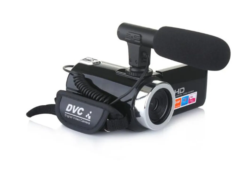 3,0 дюйма 24MP 1080P HD Цифровая камера 18x зум с микрофоном