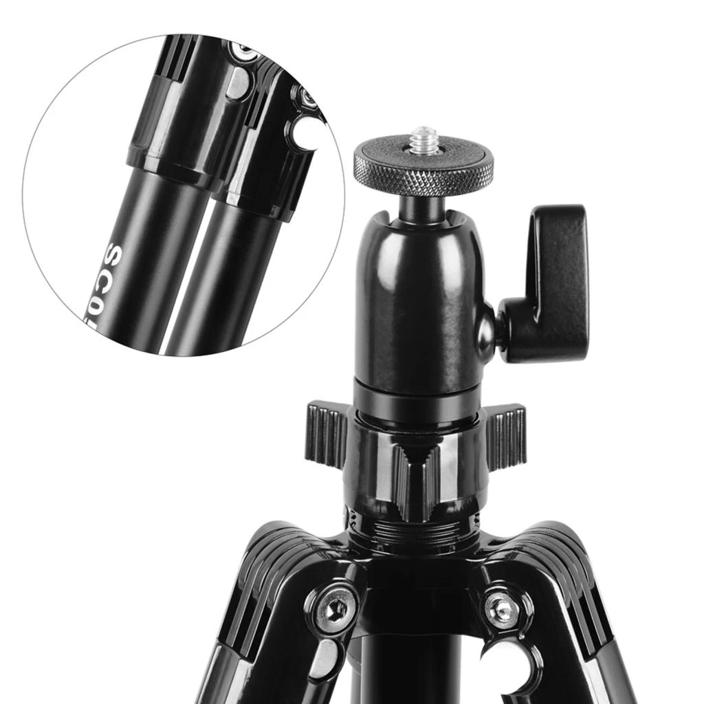 Travel Portable Table Folding Mini Tripod For Canon Nikon Sony Gopro SLR DSLR Portable Travel Aluminium Camera Tripods 2020 New