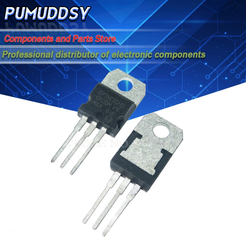 5PCS STGP7NC60HD TO220 GP7NC60HD PARA 220 STGP7NC60 transistor IC ...