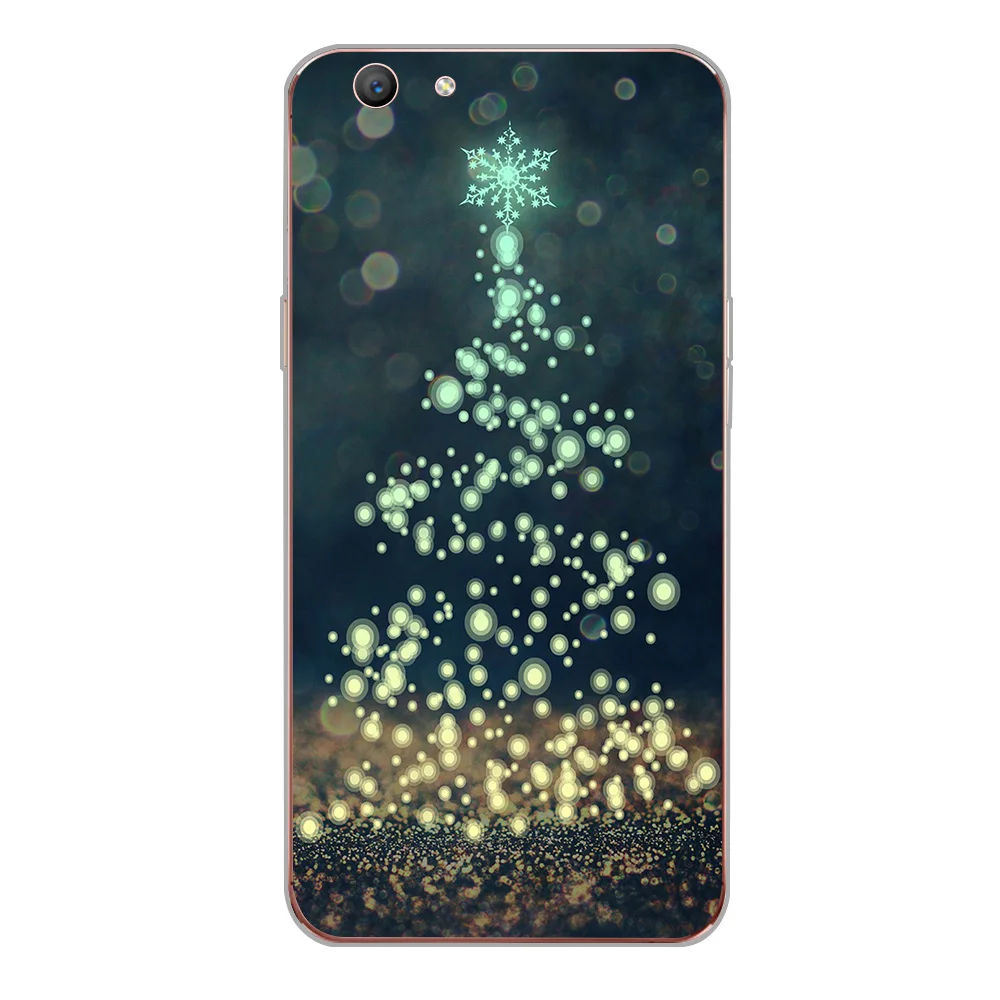 Ciciber чехол для телефона чехол для OPPO A83 A59 A57 A39 A37 A5 A7 AX7 A3S F1S F11 F5 Молодежный мягкий силиконовый рождественская ёлка