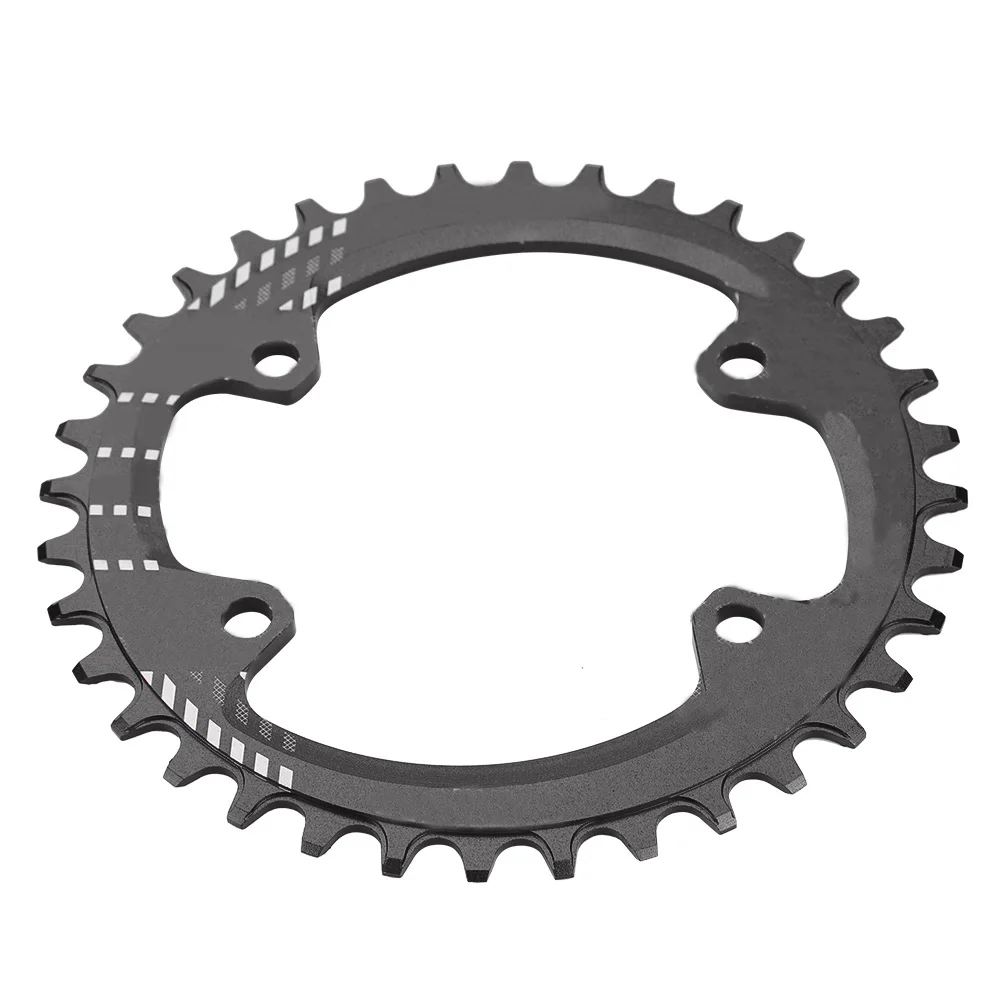 Single 1 Speed System Narrow Wide Chainring 104 BCD ROUND 32T 34T 36T 38T For MTB 11s 10s 9s 1*11 Crankset Chainwheel Ring