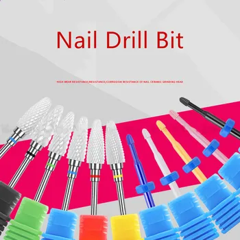 

1PC Ceramic Nail Drill Bit Electric Nail Milling Cutter for Manicure Pedicure Nail Art Accessoires Tool Remove Nail Polish