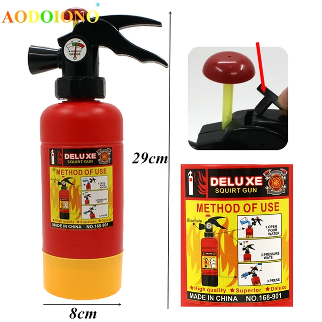 11pcs Fire Chief Role Play Costume Dress-Up Children's Toys Fire Hat Clothes Water Gun Fire Fighting Tools Firefighter Toy Set 3