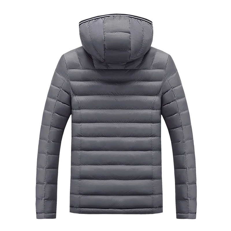 Новая зимняя куртка для мужчин-20 градусов, утолщенная Теплая мужская парка, пальто с капюшоном, длинная парка, флисовые мужские куртки, верхняя одежда, Jaqueta Masculina