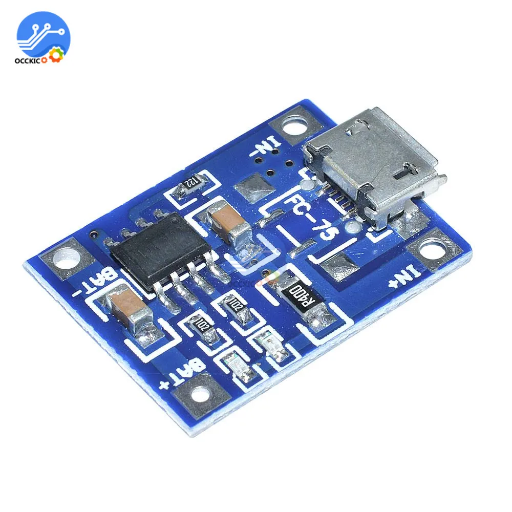 10 шт. TP4056 5 в 1A мини микро Интерфейс USB литиевая батарея зарядная плата DIY зарядное устройство модуль для Arduino Diy Kit
