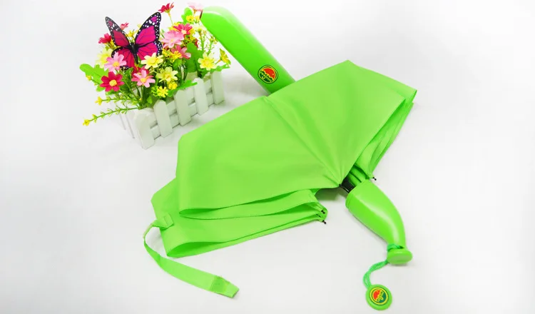 Cute Child Banana Umbrella Factory Wholesale Creative Portable Pencil Folding Umbrella Umbrellas for Children Gift Ideas