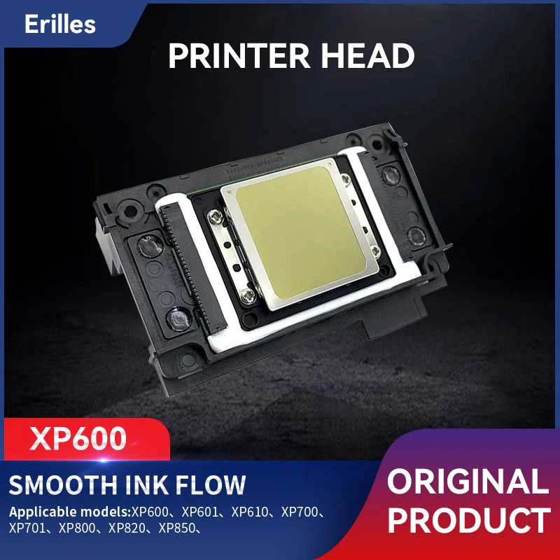 roller in printer Printhead XP600 Printer Head Print Head for Epson XP601 XP610 XP700 XP701 XP800 XP820 XP850 Printhead cartridge chip