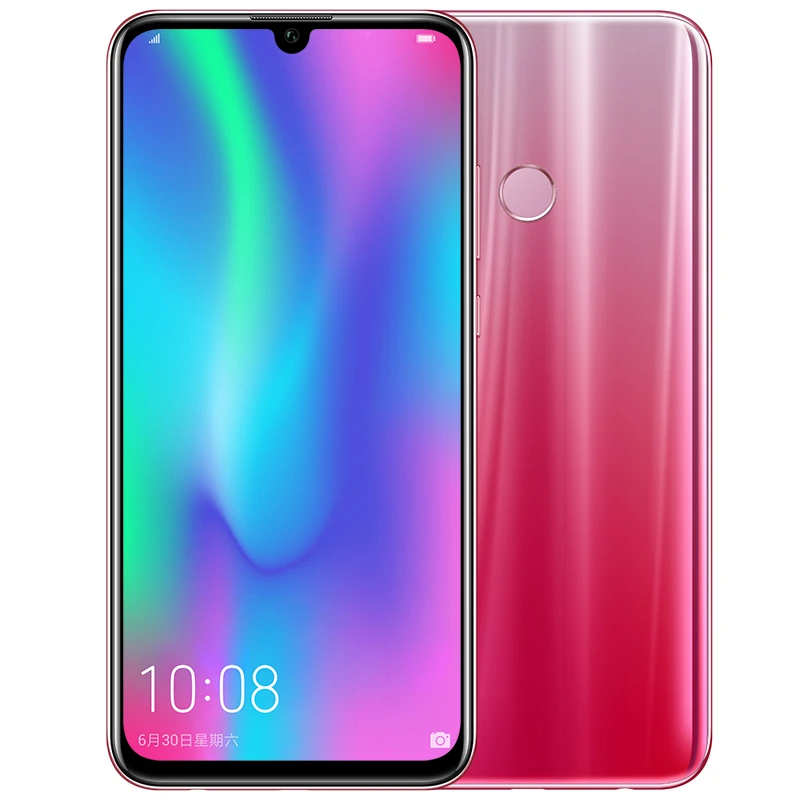 Honor 10 Lite, 4G, мобильный телефон, Android 9,0, 6,21 дюйма, FHD 2340X1080, фронтальная камера 24 МП, AI камера, отпечаток пальца, 710, четыре ядра, 3400 мАч, смартфон