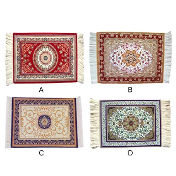 

VONETS Kawaii Vintage Bohemian Tassel Carpet Style Computer Mouse Pad Non-Slip Mousepads Mice Cup Mat Micepad for Home Office
