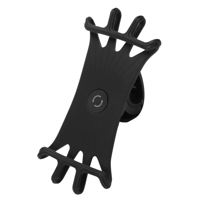 Bike Bicycle Motorcycle Phone Silicone Mount 360 Degree Rotation Holder For Iphone Galaxy