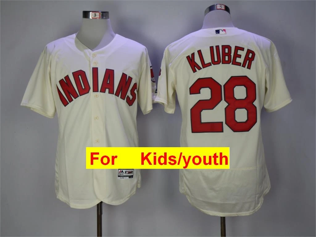 Молодежный Кливленд Франсиско Линдор Jim Thome Corey Kluber Jason Kipnis FLEX& Cool базовый плеер Джерси - Цвет: Фиолетовый