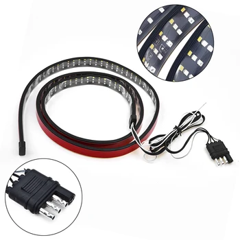 

1200LM Tail Lights 7500K 4 pins Tailgate LED Light Bar Brake Turn Signal