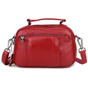 

Vintage Oil Wax leather luxury handbags women bags designer ladies hand bags for women 2020 bag shoulder bags women handbags