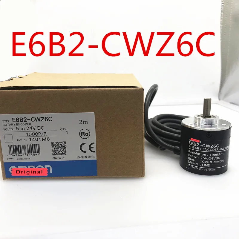 OMRON E6B2-CWZ6C E6B2CWZ6C 1000P//R Rotary Encoder New in Box Free Ship