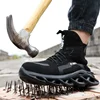 Men Winter Safety Boots Are Light and Comfortable Steel Toe Cap Anti-piercing Industrial Outdoor Work Shoes Foot Protection ► Photo 2/6