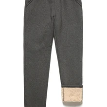 Зимние Бархатные контрастные спортивные штаны, Мужские штаны из овечьей шерсти, повседневные штаны большого размера, теплые штаны от Harlan, маленькая защита для ног