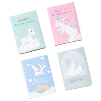 

Unicorn Cute 6 Folding Memo Pad Many Times Sticky Notes Memo Notepad Bookmark Gift Stationery Random Color