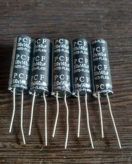 Низкая esr 330v 140 мкФ конденсатор фотовспышки 12*36 мм