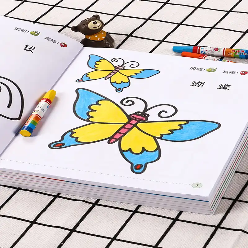2 4 6 Years Old Chinese Picture Children S Drawing Coloring Books Baby Graffiti Picture Book Coloring Book For Children S Books Aliexpress