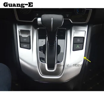 

For Honda CRV CR-V 2017 2018 2019 2020 car sticker hoods frame detector trim Center Console Cup Holder gear shift knob box 1pcs