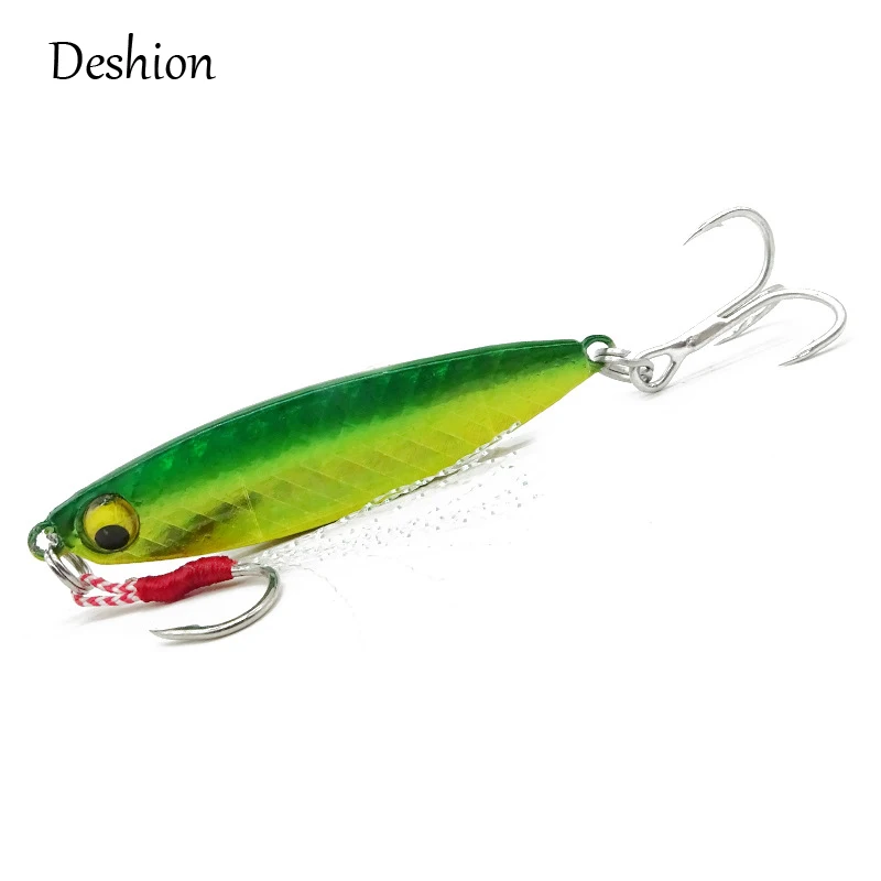 Deshion 1 шт. приманки для зимней подледной рыбалки 7 г 10 15 20 БЕРЕГОВОЕ забрасывание