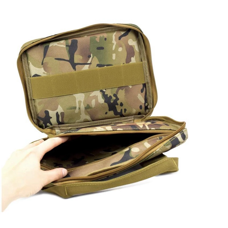 25X20CM HandGun Pistol Carry Case Bag with Magazine Pouch Strap Airsoft Hunting Gun Holster Portable Pistol Carrier Bag 5