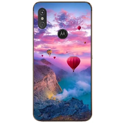 Чехол для телефона чехол для Motorola One XT1941 XT1941-1 XT1941-3 XT1941-4 XT1941-5) с цветочным узором в виде ракушки чехол для Moto ОДИН XT 1941 - Цвет: w88