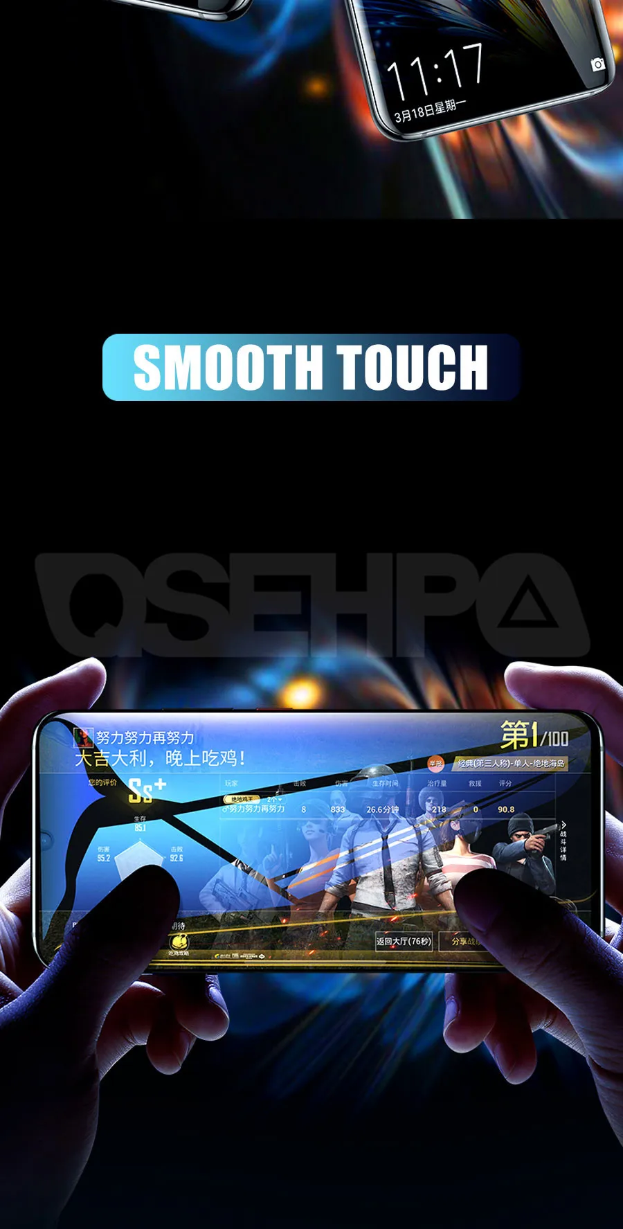 9D полное покрытие из закаленного стекла для huawei P30 P20 Pro Lite P10 Lite Plus P Smart Защитная пленка для экрана
