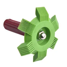 Кондиционер ребра ремонт гребень конденсаторный радиатор Испаритель очиститель инструмент щетка выпрямить поврежденные ребра