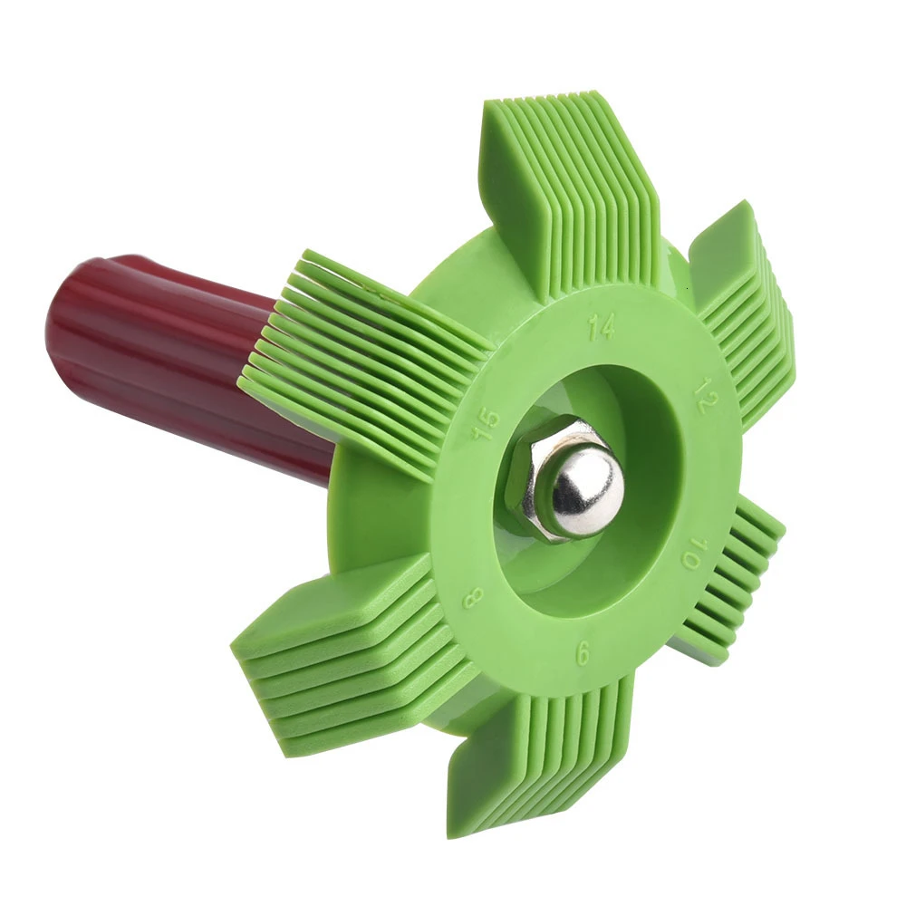 thumbnail image 2 of Radiator Brush Multifun Air Conditioner Coil Straightener Cleaning Tool Fin Comb Condenser Radi Ac Coil Cleaner 2 of 14