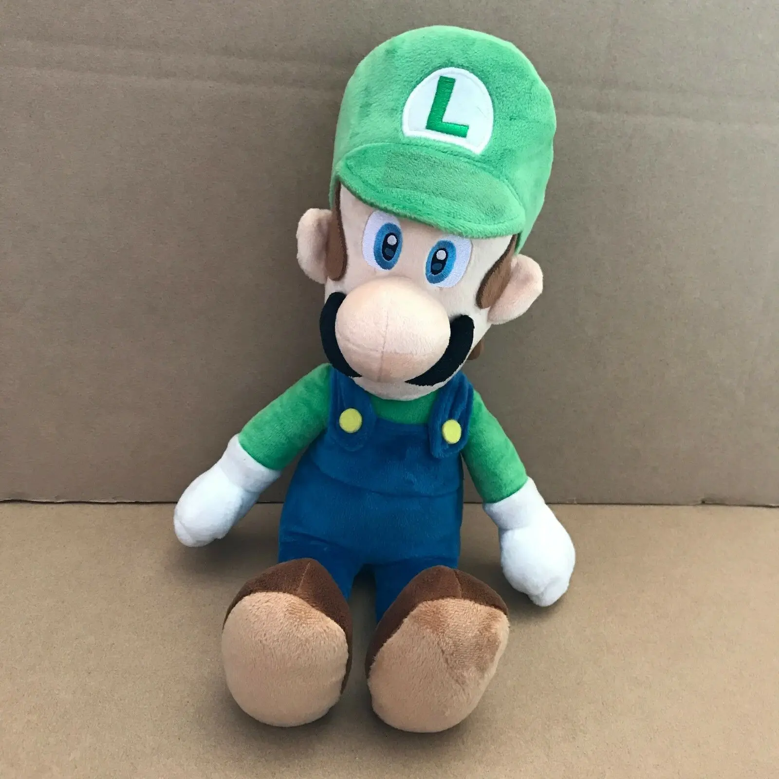 Authentic  Plush Luigi Plush Toy Gift 8"