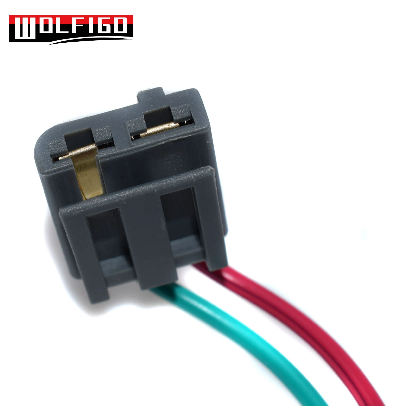 WOLFIGO 1 PC/2PCS/4PCS New JM6933 Pigtail Wire Harness Connector Dual 12v Power For G-M HEI Coil In Cap Distributor 170072