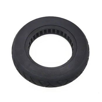 

Electric Scooter 10*2.5 Hollow Solid Tire Air Free High Elasticity 10 Inch Tyre High Elasticity Puncture-proof Non-slip