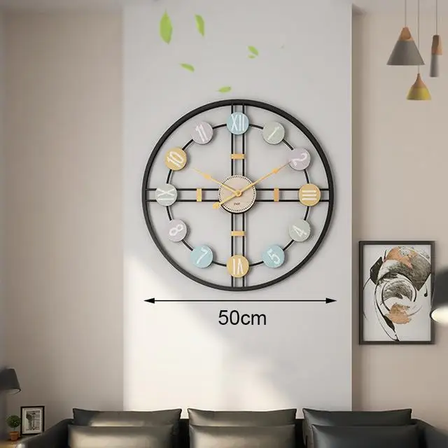 C3 29 Creative Silent Wall Clock 3D Retro Rustic DIY Decorative Luxury Wooden Handmade Oversized Wall Clock for Home Bar Cafe Decor - Цвет: C3
